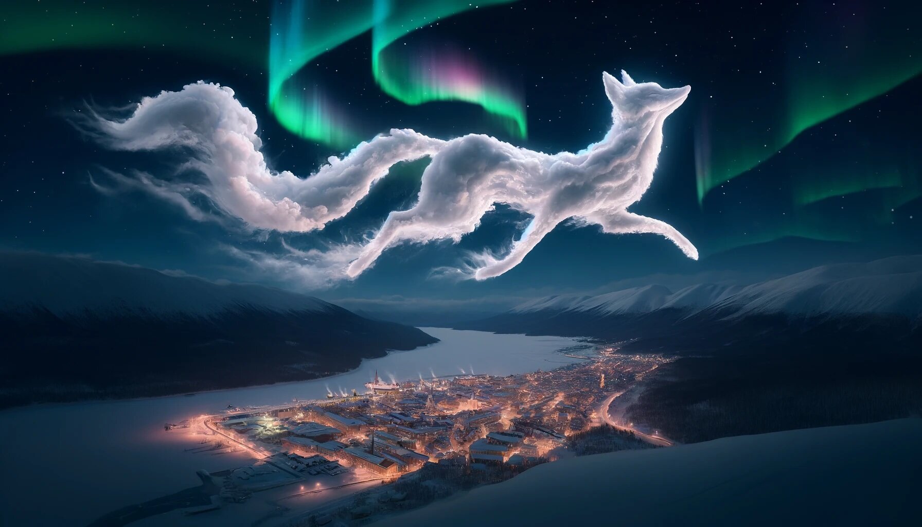 Древняя легенда о северном сиянии: что приносят будущим детям хвост лисицы и огни дракона