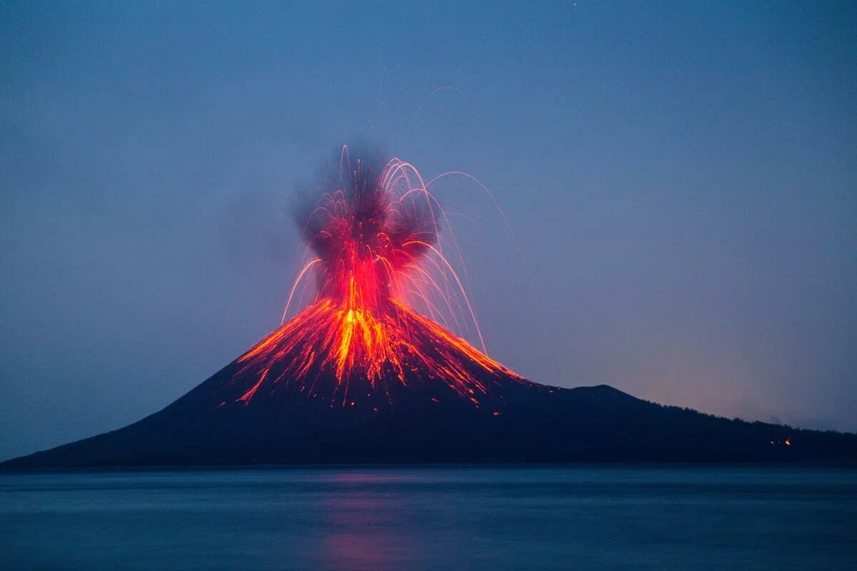 вулканы мира
