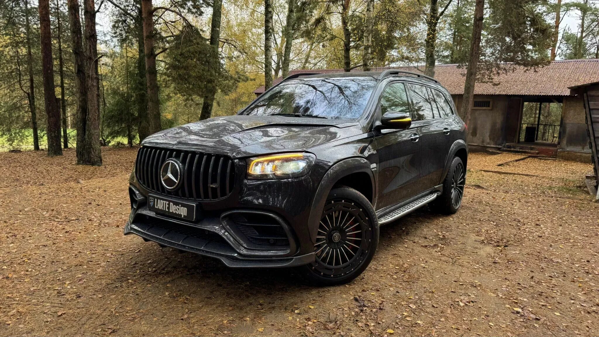 Ателье Larte Design представило бодикит «Победитель» для Mercedes-AMG GLS