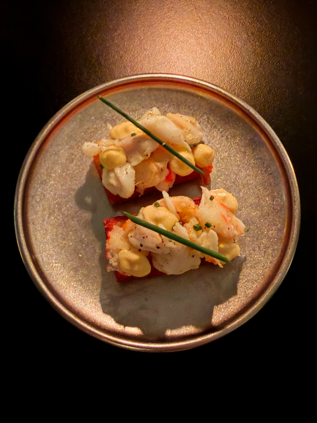 Картофельный гратен с камчатским крабом