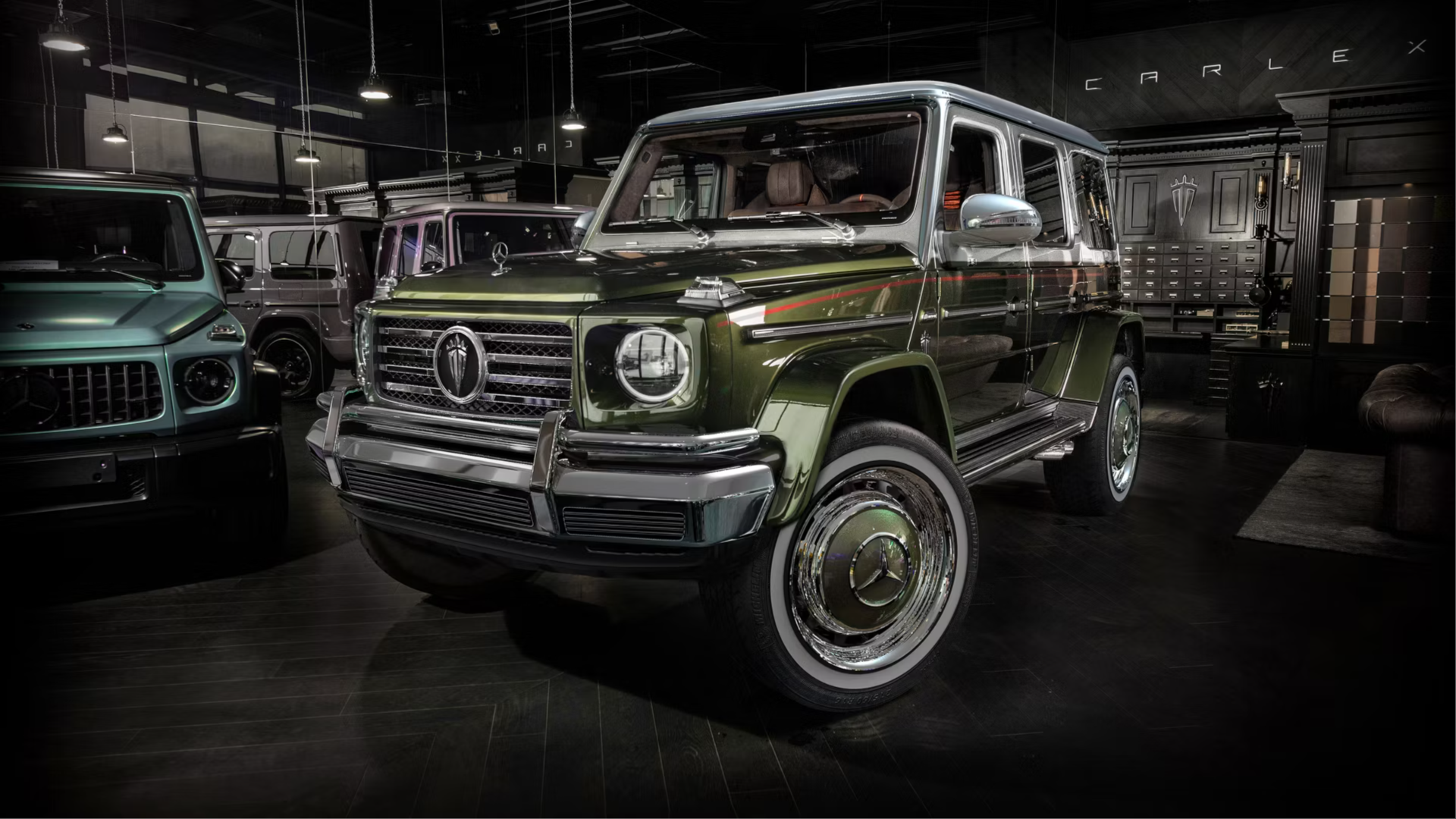 Гелендваген от Mercedes-AMG превратили в винтажный внедорожник 