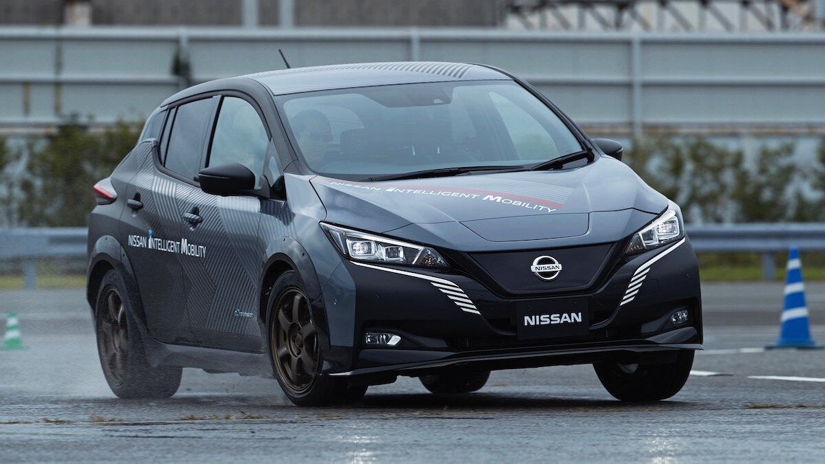 Электрокар Nissan Leaf стал полноприводным 309-сильным хот-хэтчем