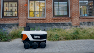 Яндекс создал шестиколёсный беспилотник для доставки грузов