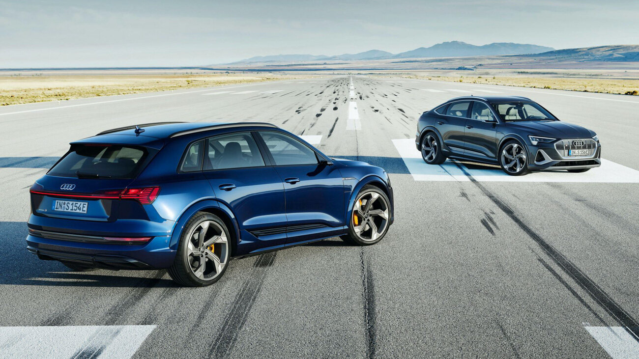 Компания Audi представила заряженные версии электрокара e-tron