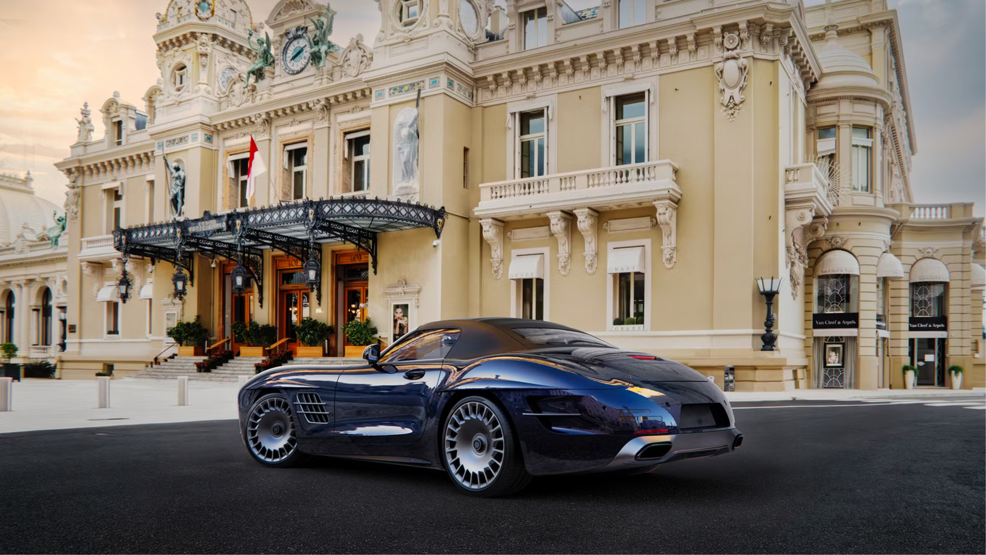 В Нидерландах возродили Mercedes-Benz 300 SL на современной платформе