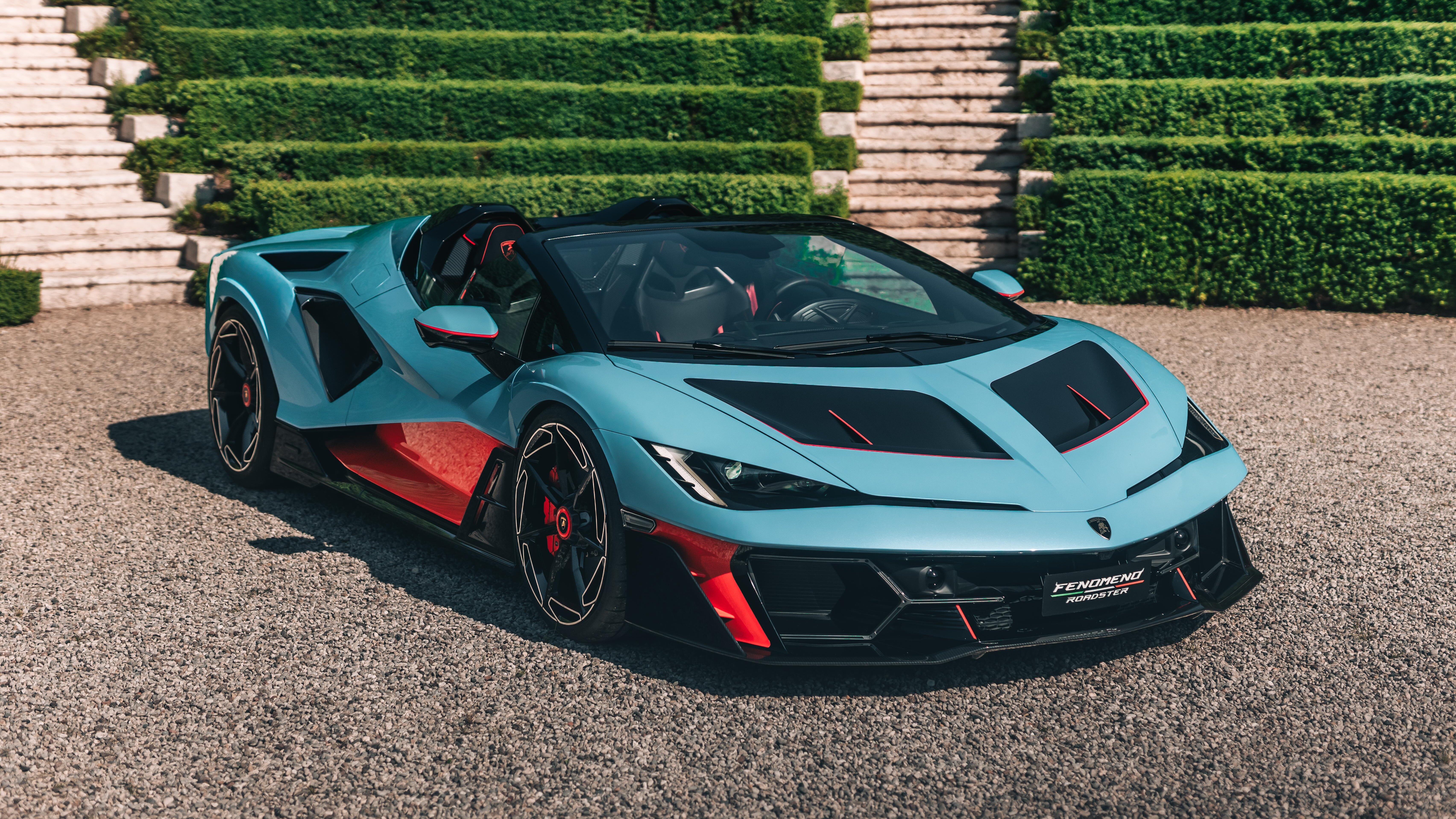 Представлен самый мощный в истории родстер Lamborghini с необычными стёклами