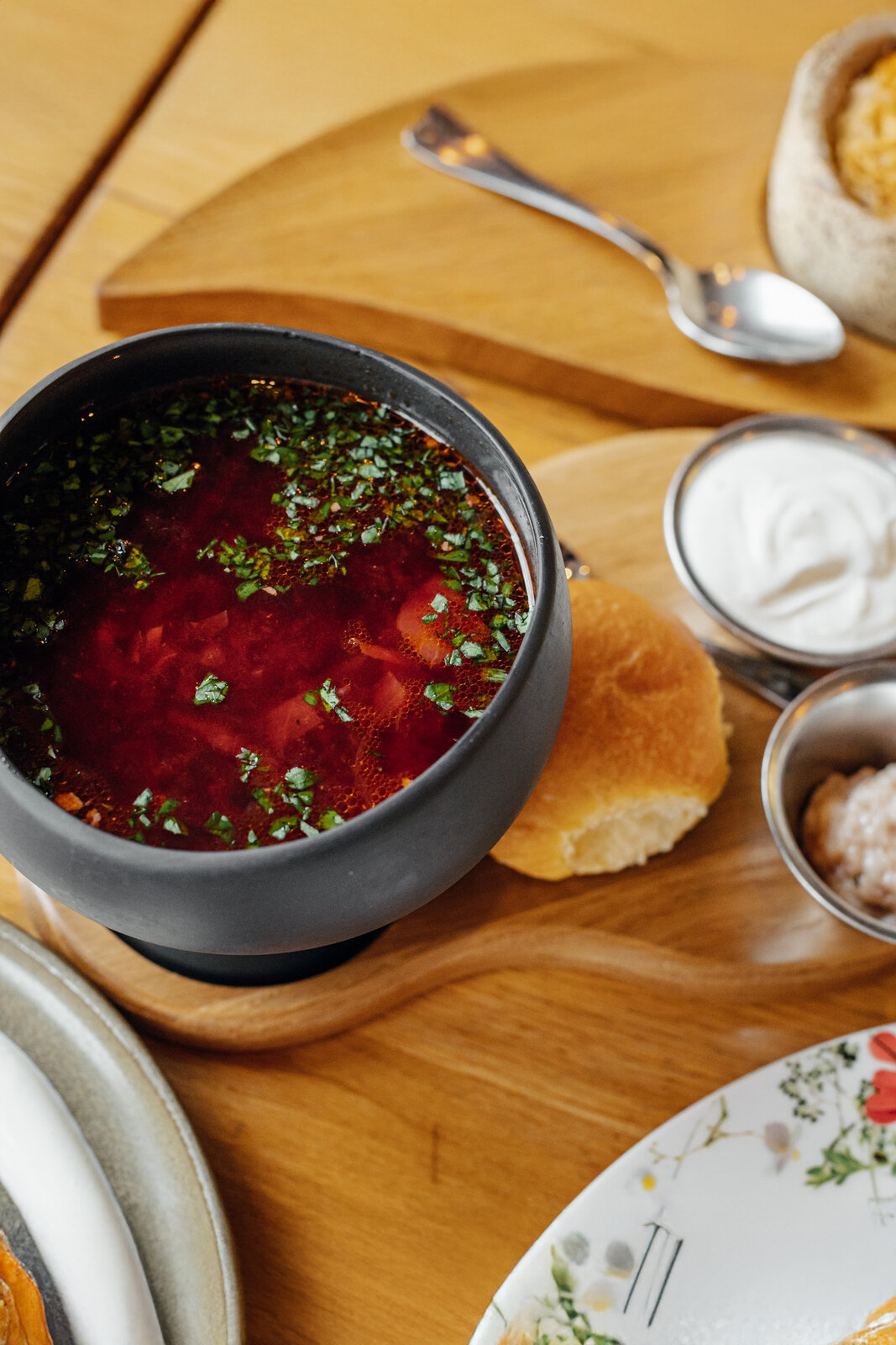 Борщ с уткой