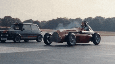 Переделанную в старый формульный болид Mazda MX-5 сравнили в дрэге с другими ретрокарами