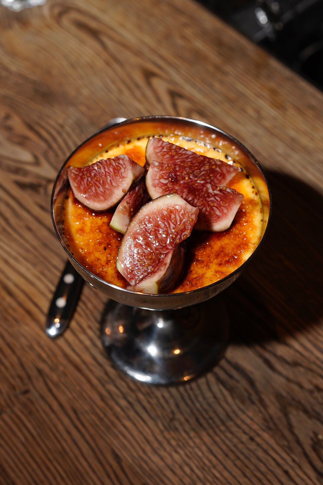 Крем-брюле с инжиром