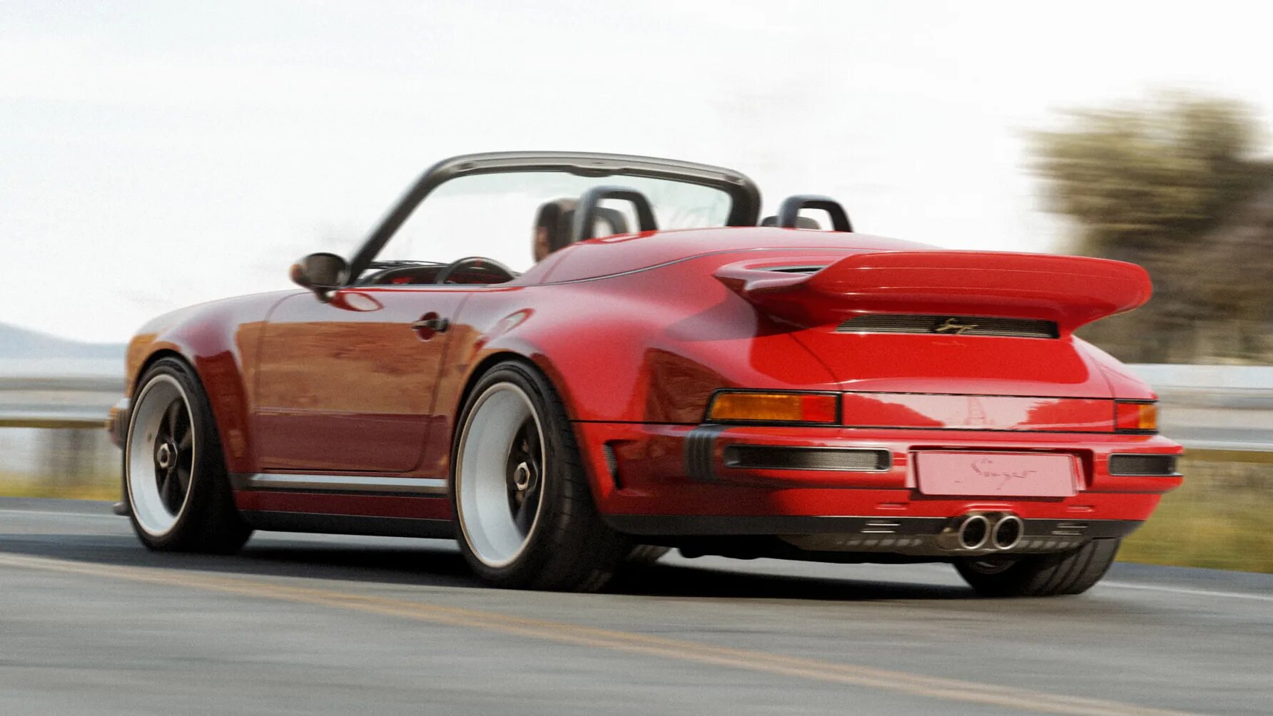 Singer представил мощный рестомод на базе классического кабриолета Porsche 911 Carrera