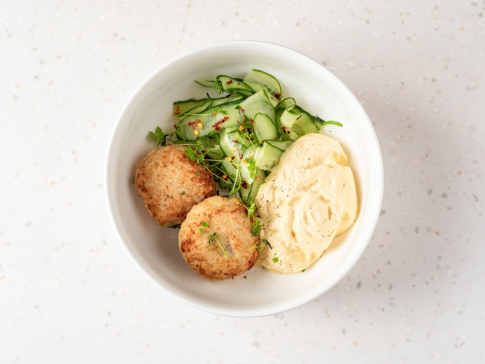 Мини-котлеты с кокосовым карри