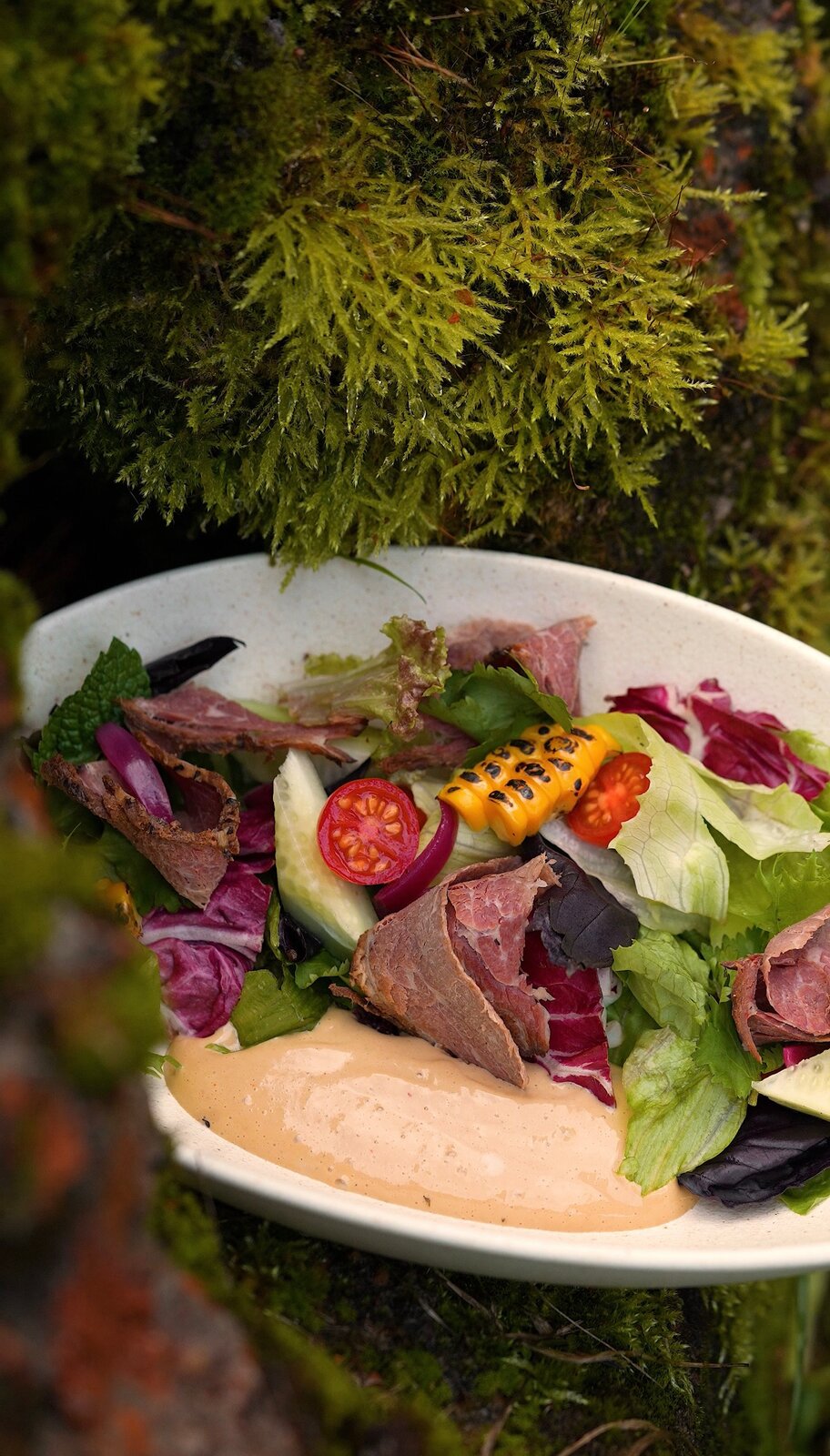 Салат с пастрами