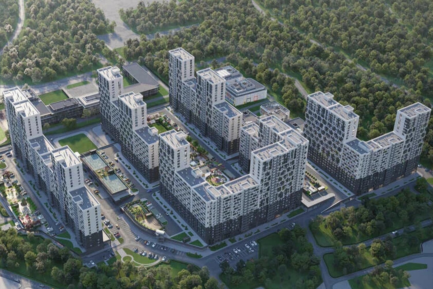 Спортивные площадки, школа и детский сад: подробный обзор ЖК «Гарантия на Обрывной» в Краснодаре