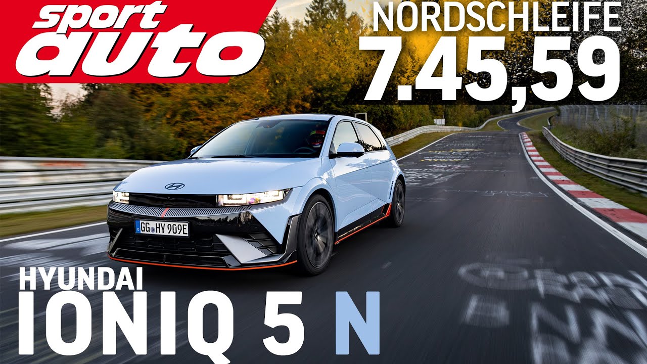 Hyundai Ioniq 5 N оказался на 2,6 секунды медленнее BMW M2 CS на Нюрбургринге