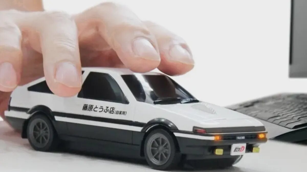 Культовая Toyota AE86 стала компьютерной мышью