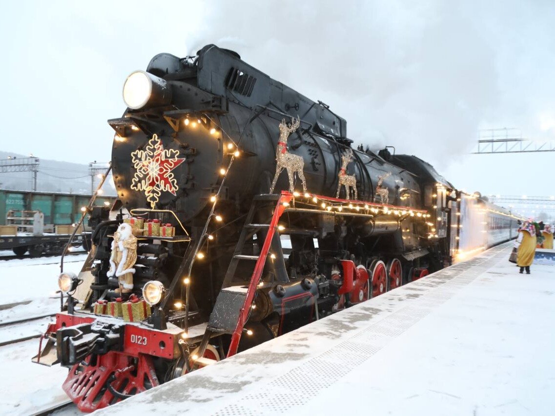В Сочи начнёт курсировать новогодний ретропоезд
