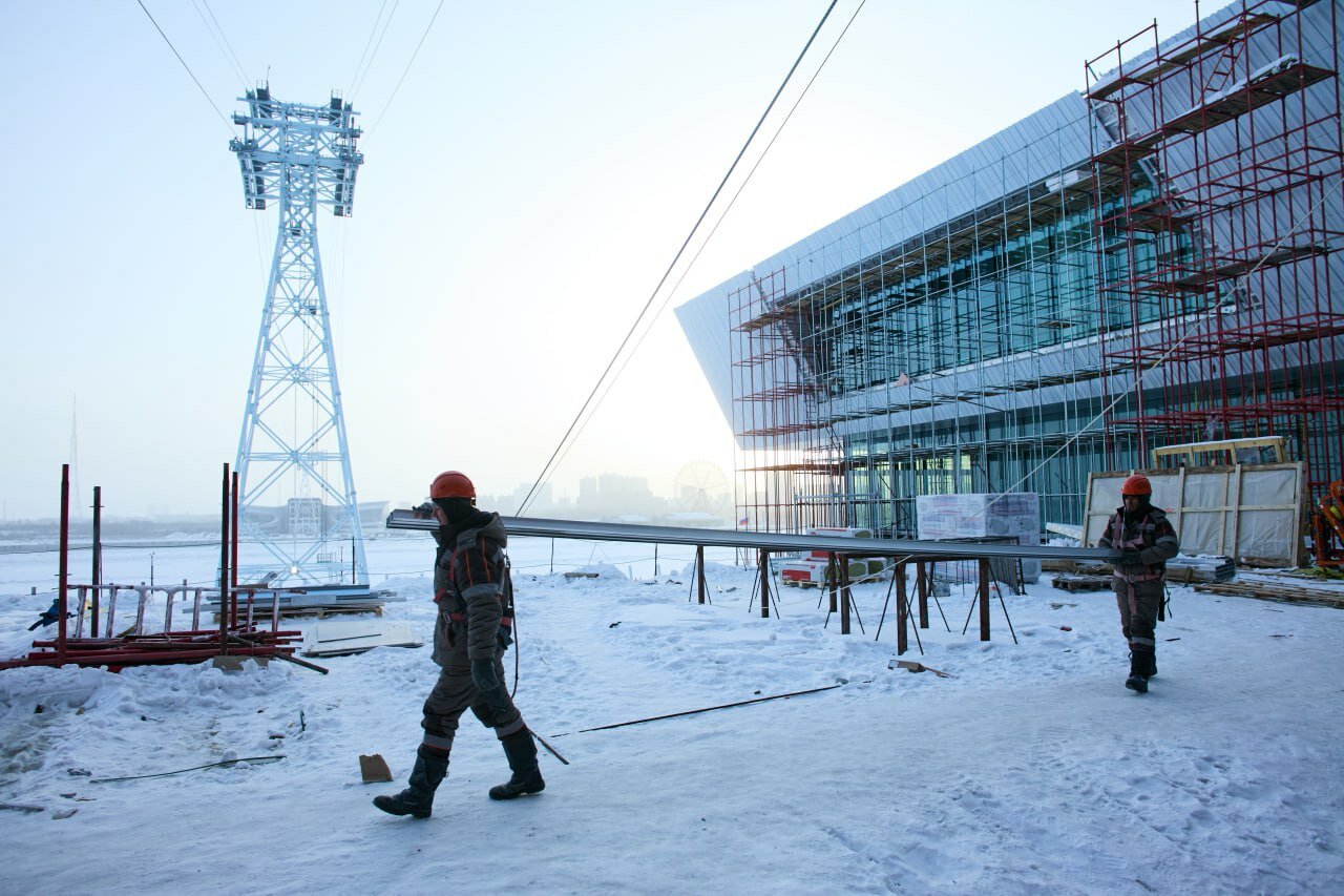 Строительство трансграничной канатной дороги между Россией и Китаем близится к завершению
