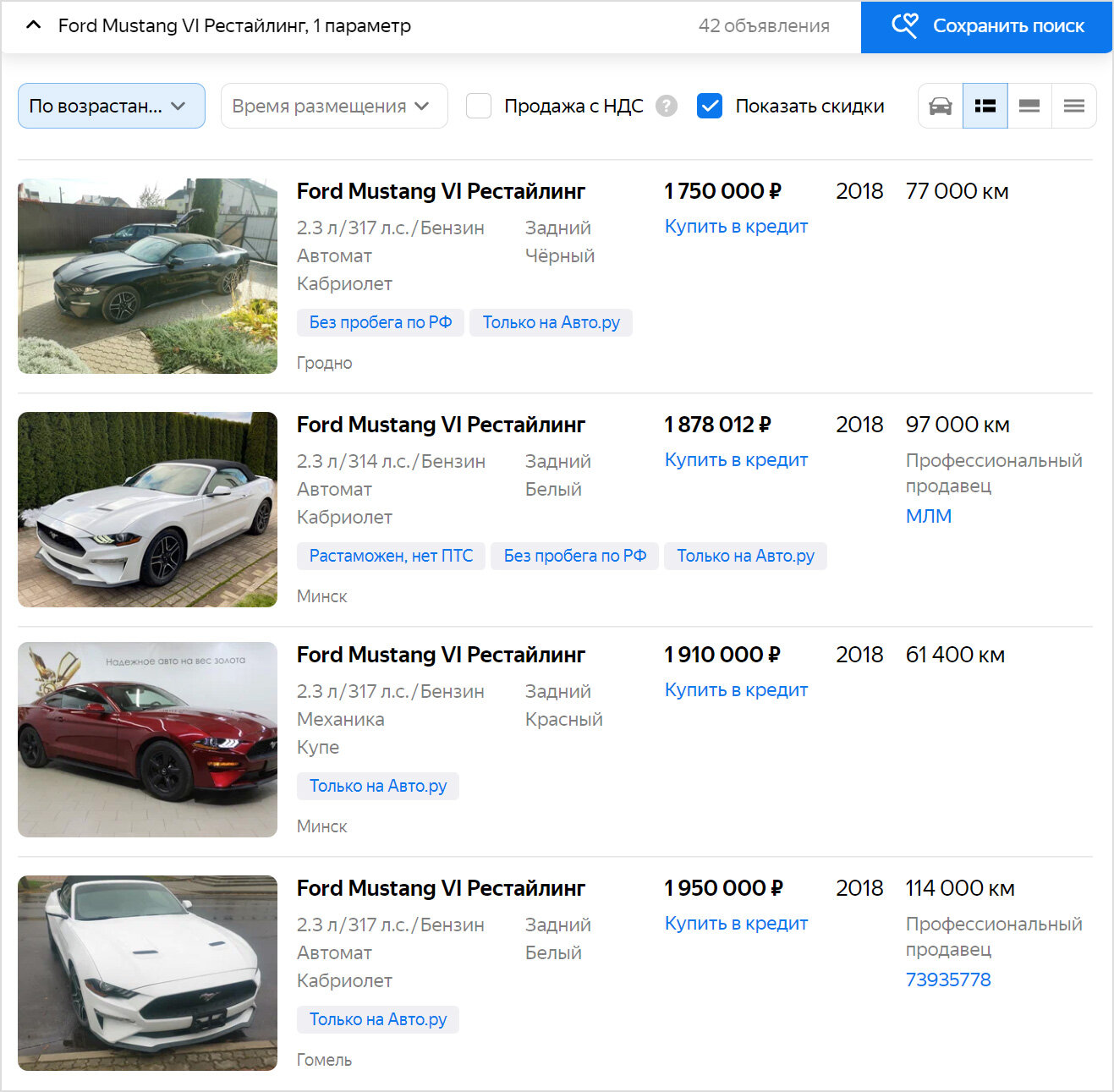 Самые популярные сайты продажи автомобилей в Беларуси
