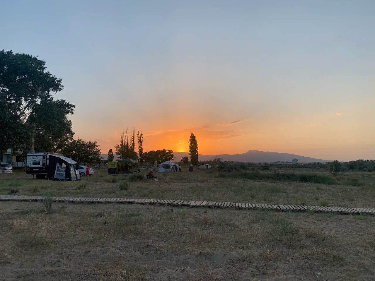 Палаточный городок в парк-отеле
«Рубас».