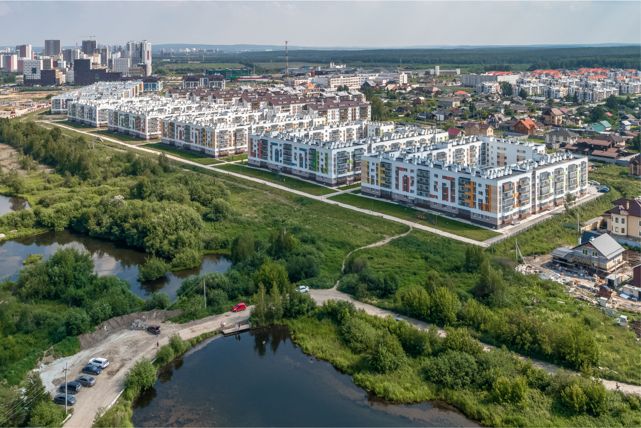 Масштабный малоэтажный район: подробный обзор ЖК «Мичуринский» в Екатеринбурге 