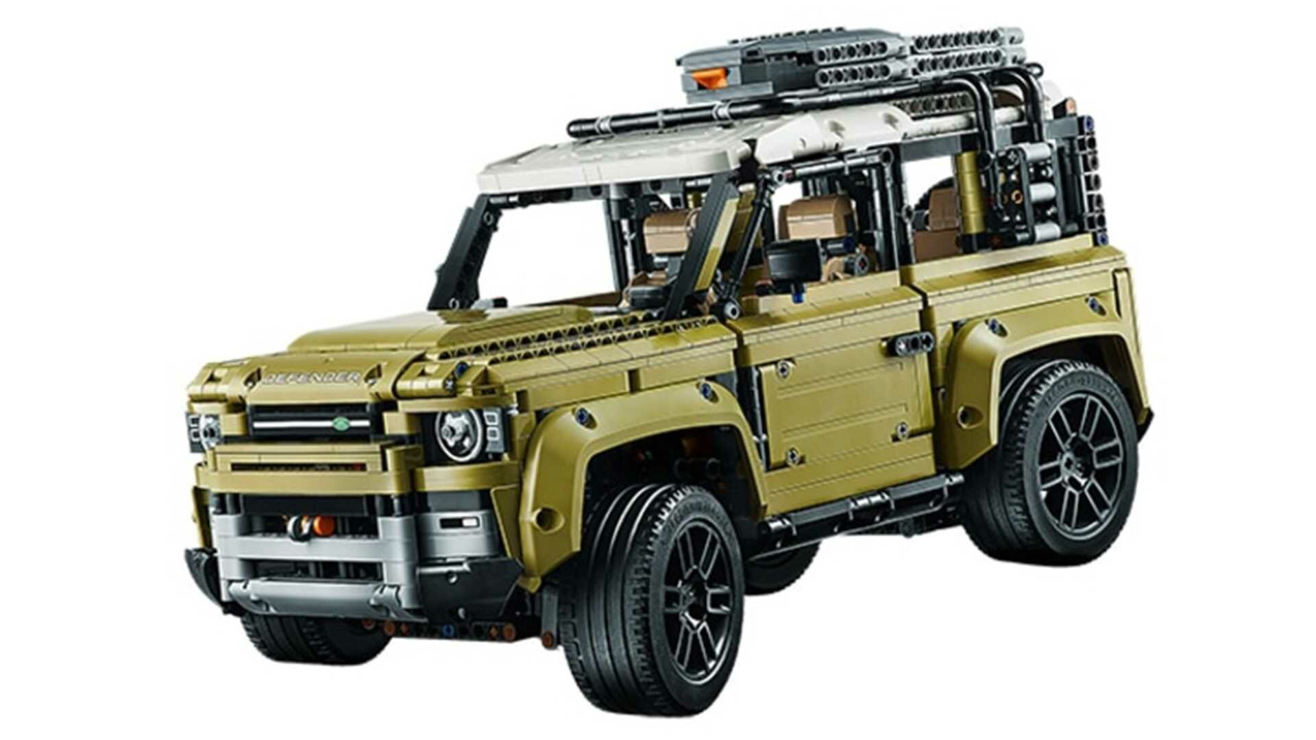 Lego-копия нового Land Rover Defender
