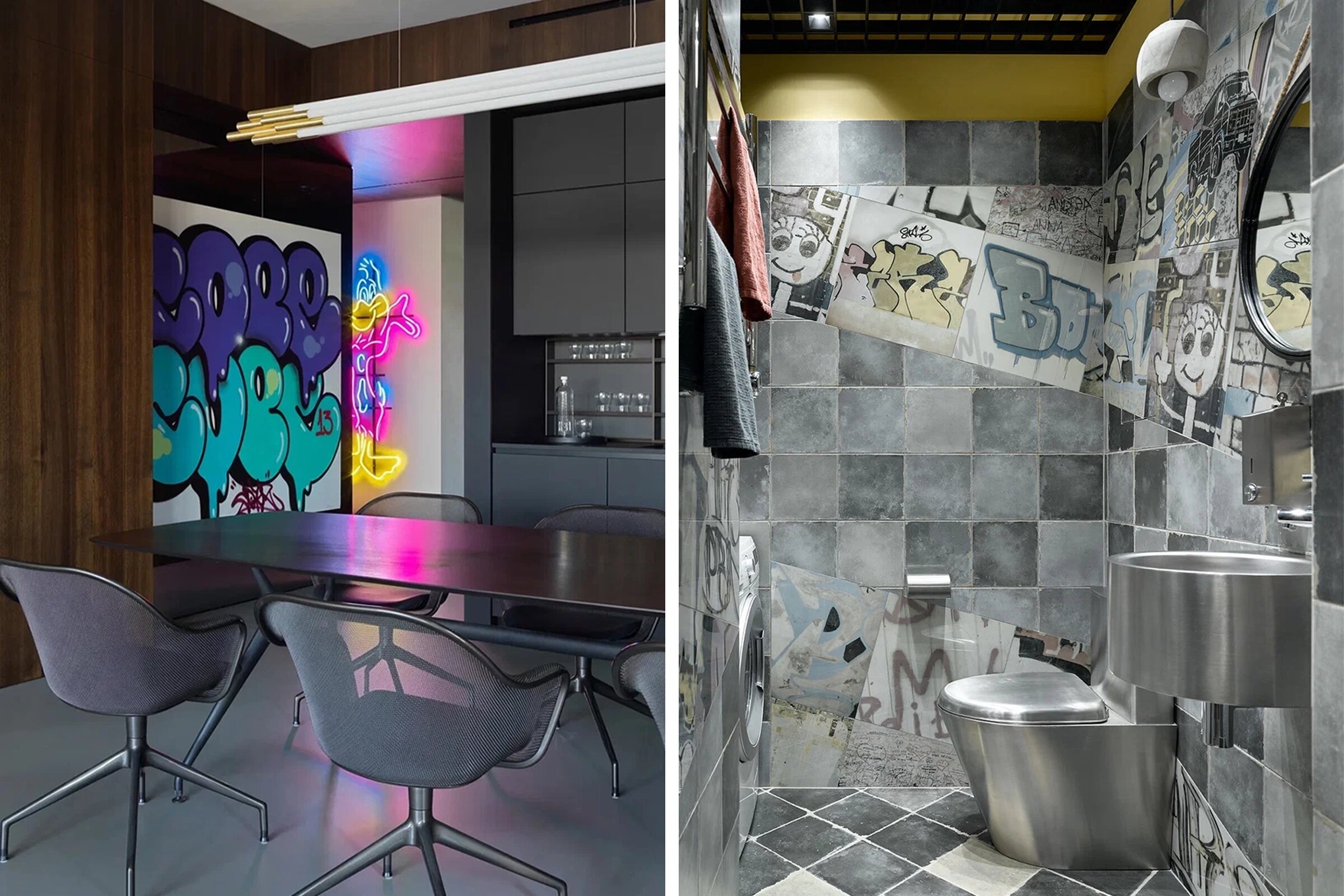 Не только уличное искусство: как вписать граффити в современный интерьер