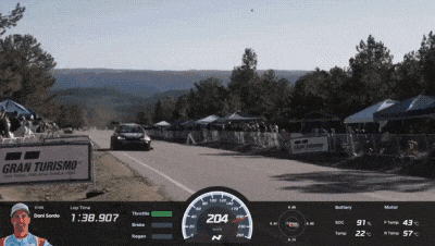 Появилось видео с рекордным заездом Hyundai Ioniq 5 N на «гонке в облака»