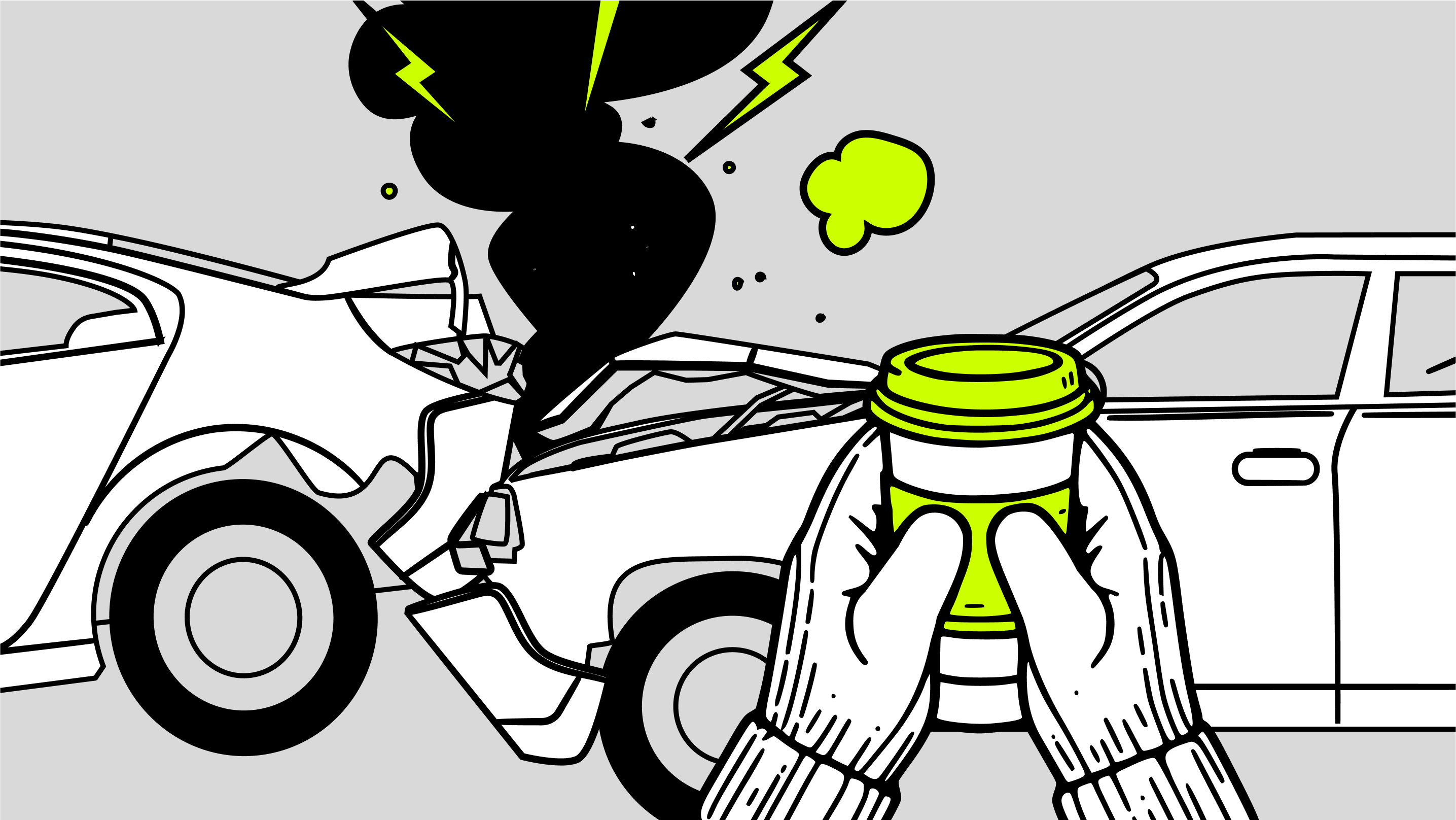 Попал в аварию и пошёл пить кофе: это лишение? Отвечает юрист