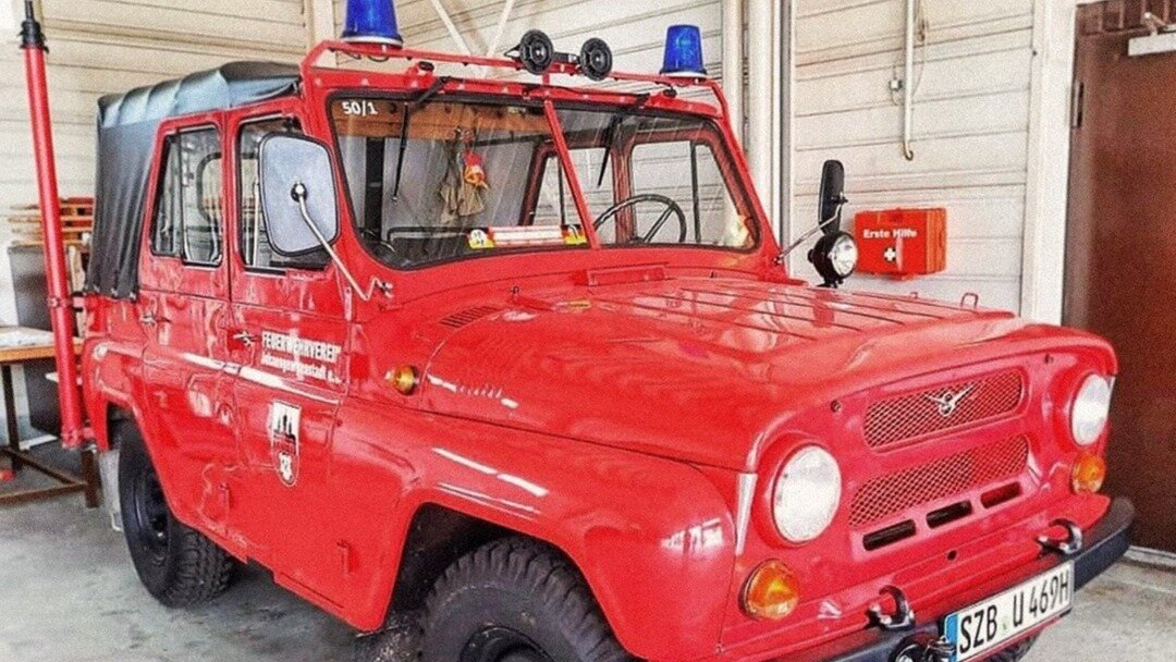 УАЗ вспомнил про внедорожник, который построили для немецких пожарных