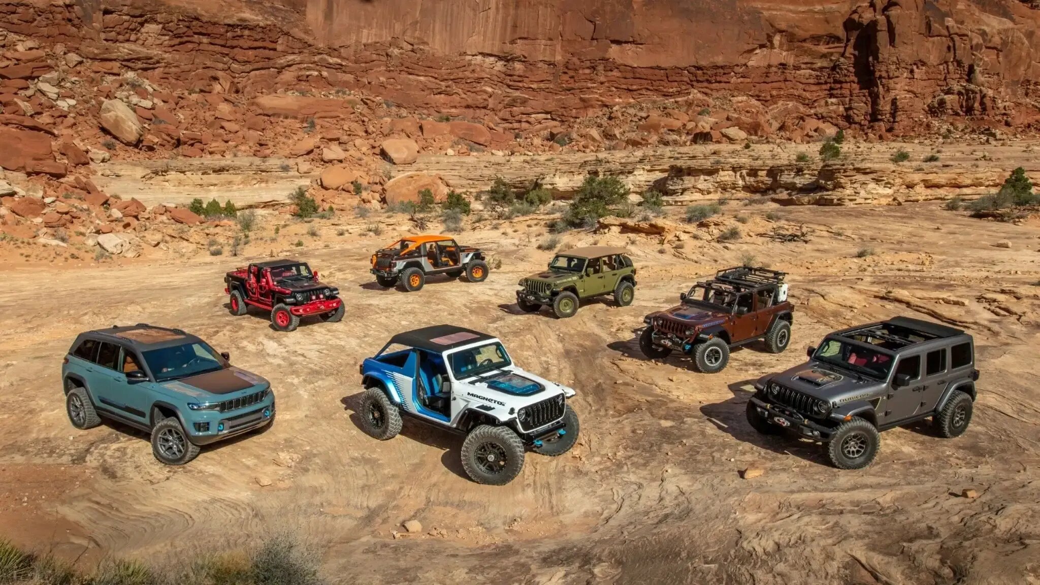 Jeep представил семь внедорожных концептов для «Пасхального сафари»