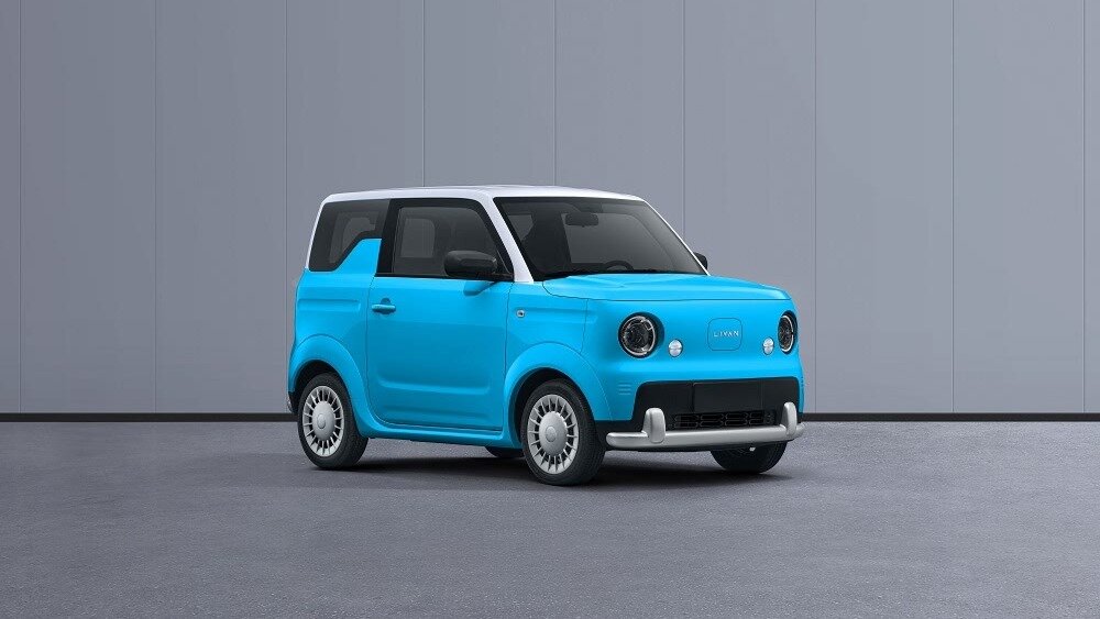 Микрокар Geely Panda Mini стал «Смурфом» от Livan