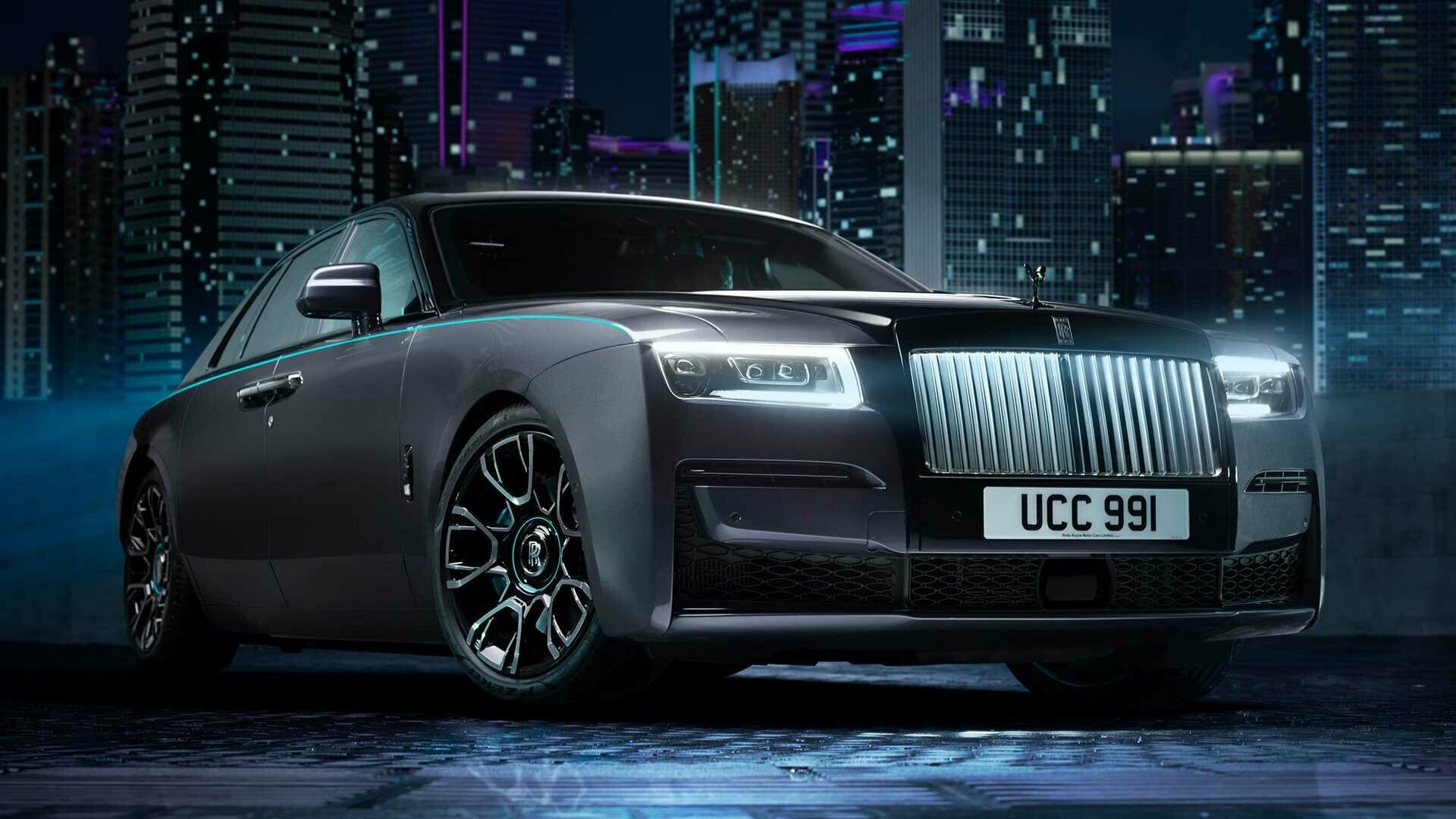 До России добрался «самый чёрный» Rolls-Royce Ghost: объявлена цена