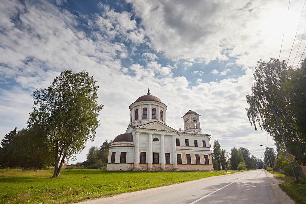 В церкви Зосимы и Савватия находится филиал Каргопольского
музея

