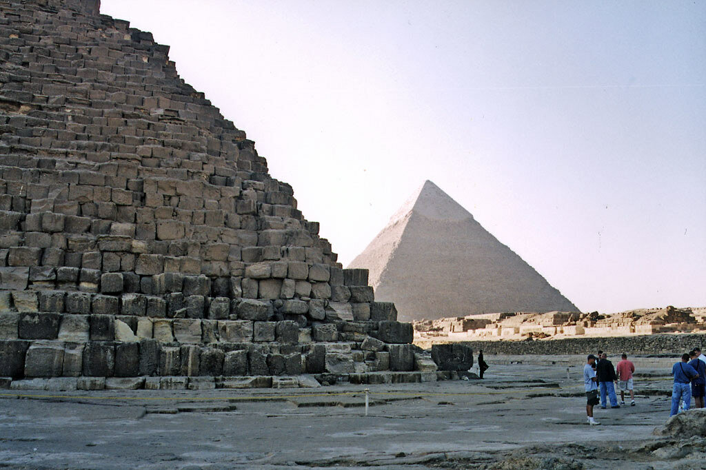 Пирамиды
вблизи впечатляют не меньше, чем издалека.