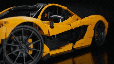 Супергибрид McLaren P1 воссоздали как конструктор Lego