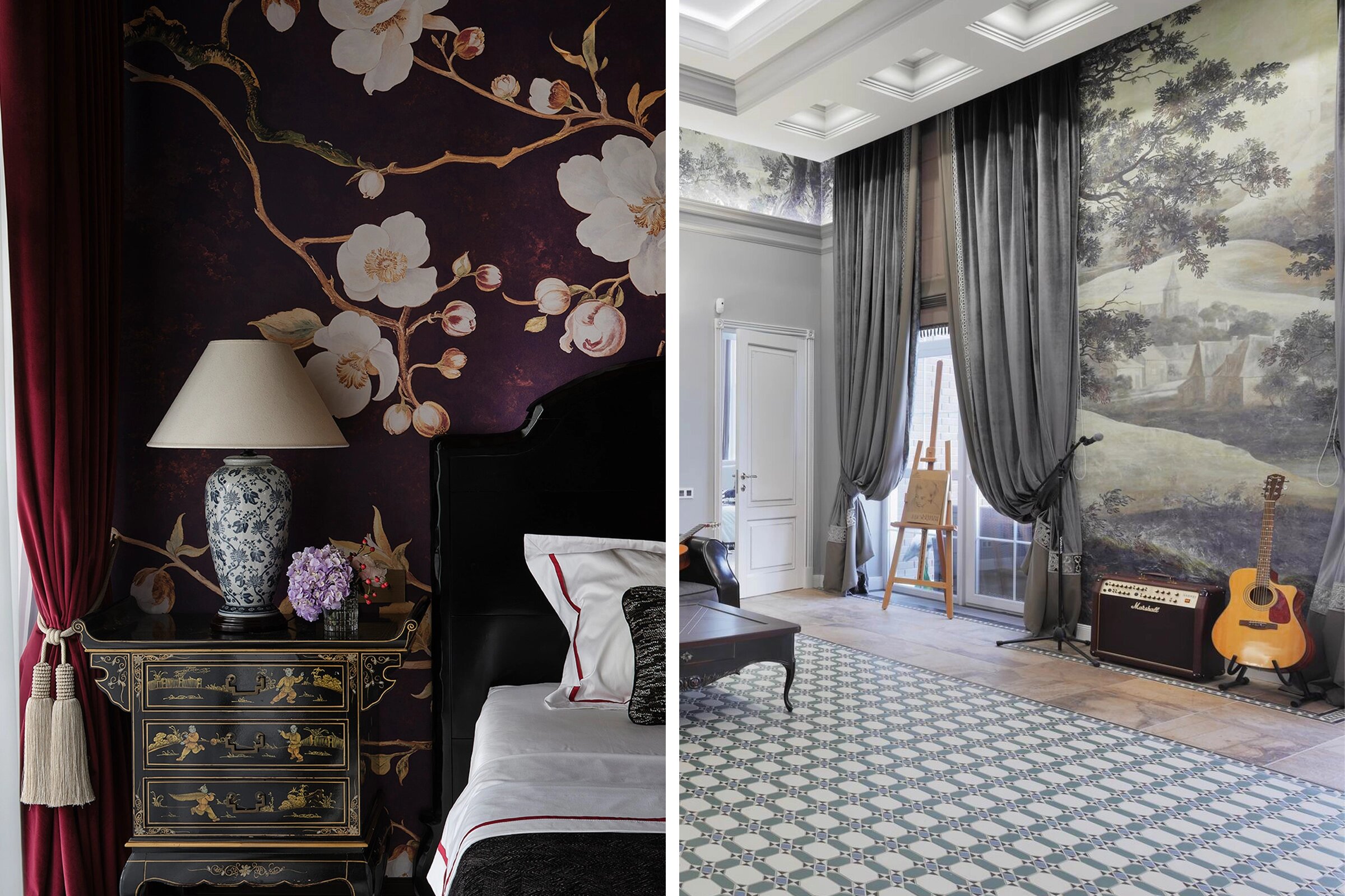 Живые стены: история мастерской, которая соединяет искусство и интерьер