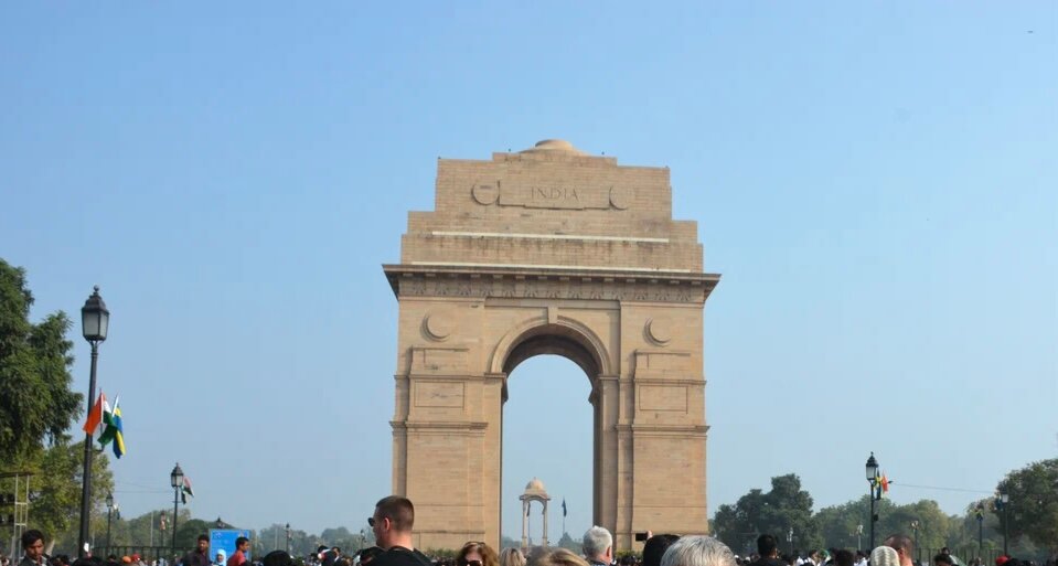 Ворота
Индии в Дели достигают 42 метров в высоту.