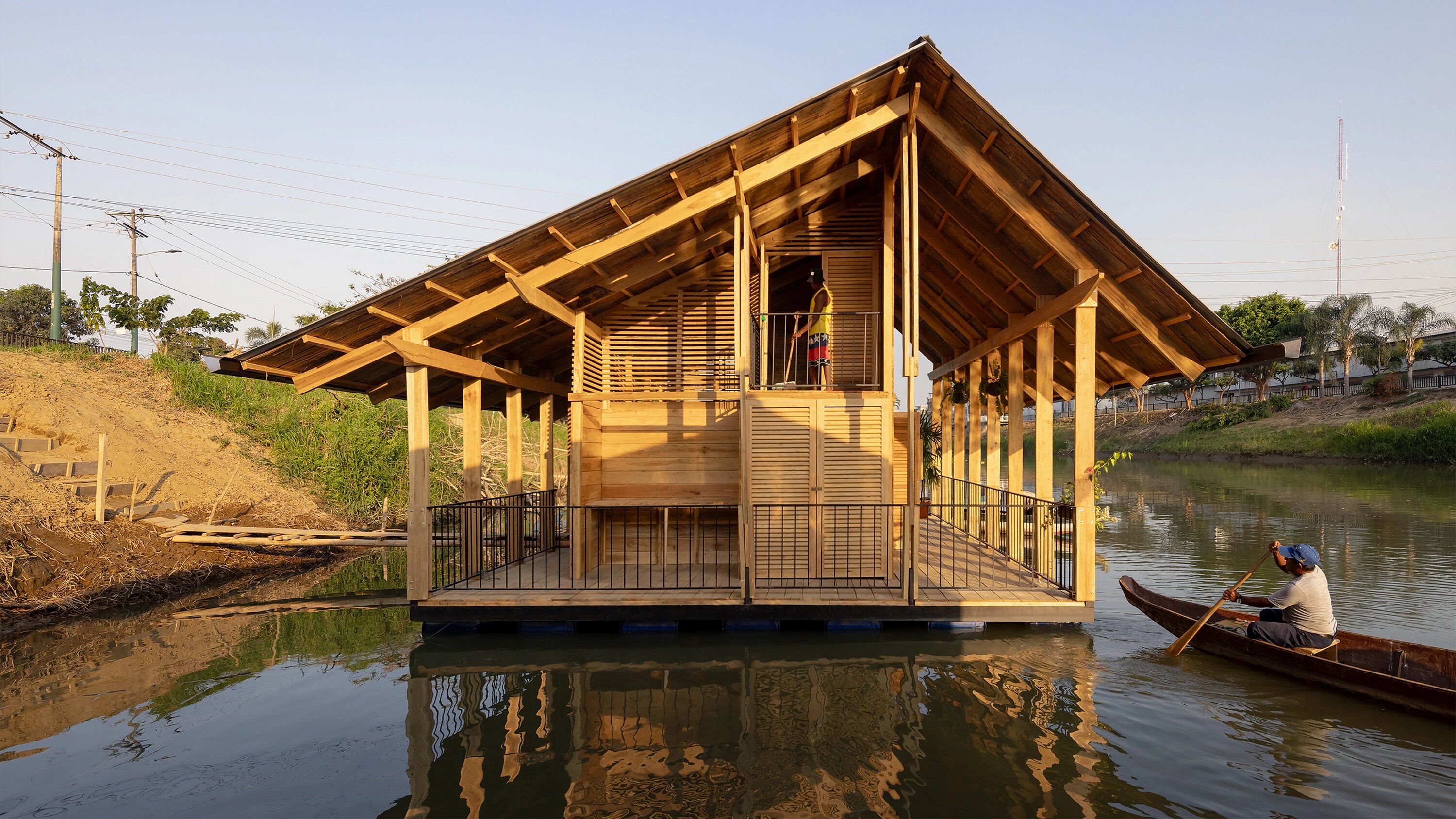 Плавучий район Лас-Бальсас в Эквадоре: фотопост