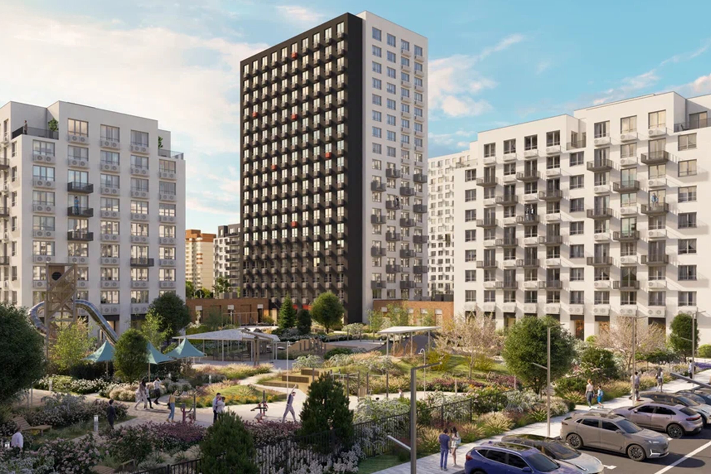 Детский сад и семиэтажные паркинги: подробный обзор ЖК «ИНАЧЕ в Молодёжном» в Краснодаре