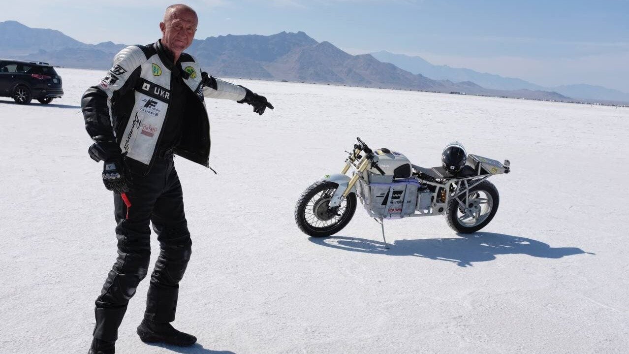 Возрождаемый мотоцикл «Днепр» установил мировой рекорд скорости