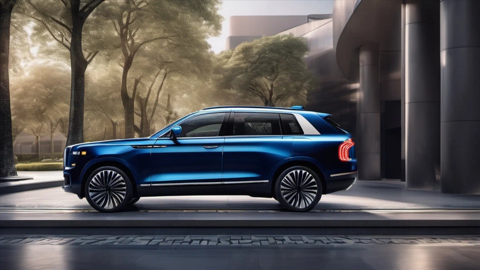 Будущий кроссовер Zeekr EX1E окажется похожим на Rolls-Royce Cullinan