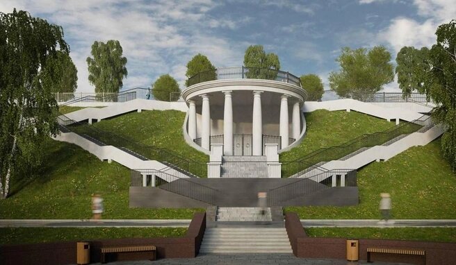 В Ярославле отреставрируют смотровую площадку XIX века