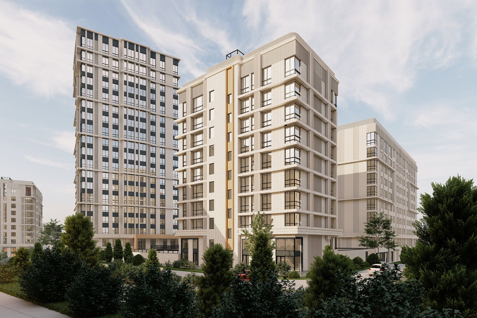 Торговая галерея, кафе и зоны отдыха: подробный обзор ЖК «Моренуар» в Новороссийске 