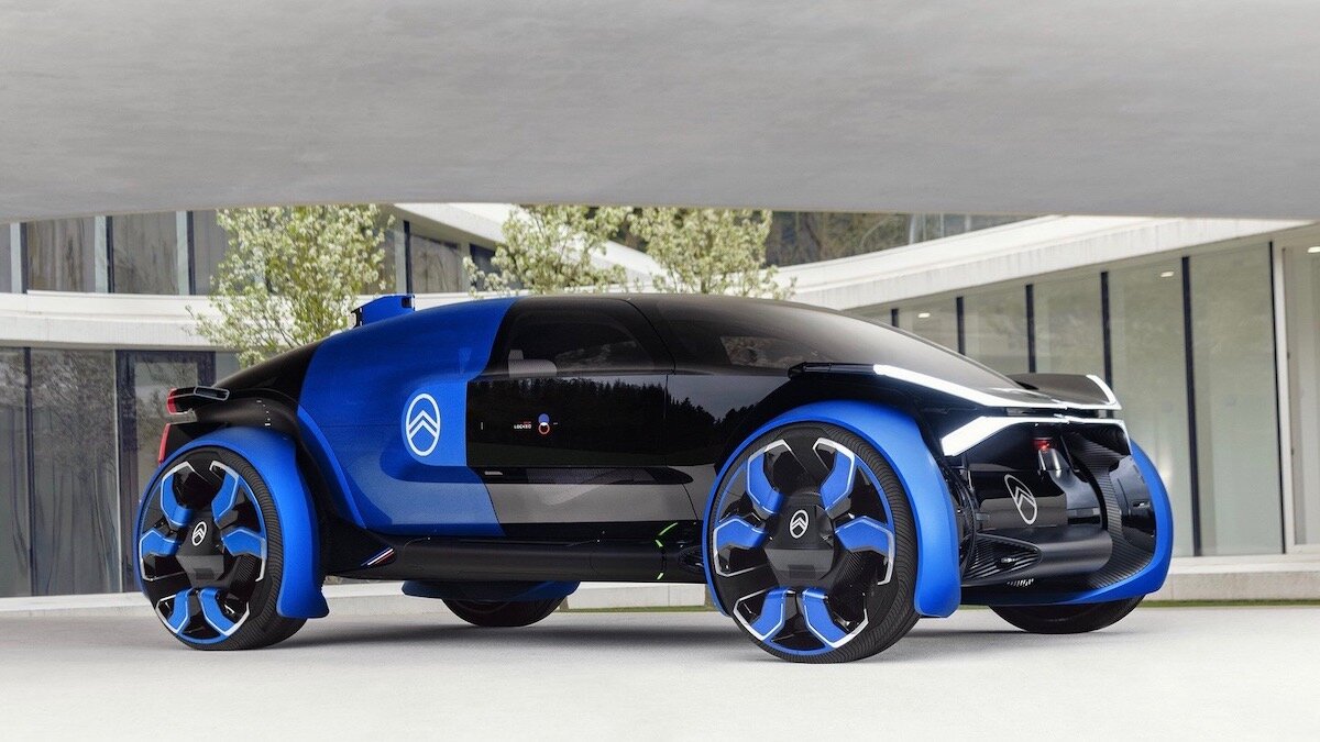 Citroen показал электромобиль для путешествий. С 30-дюймовыми колёсами и искусственным интеллектом