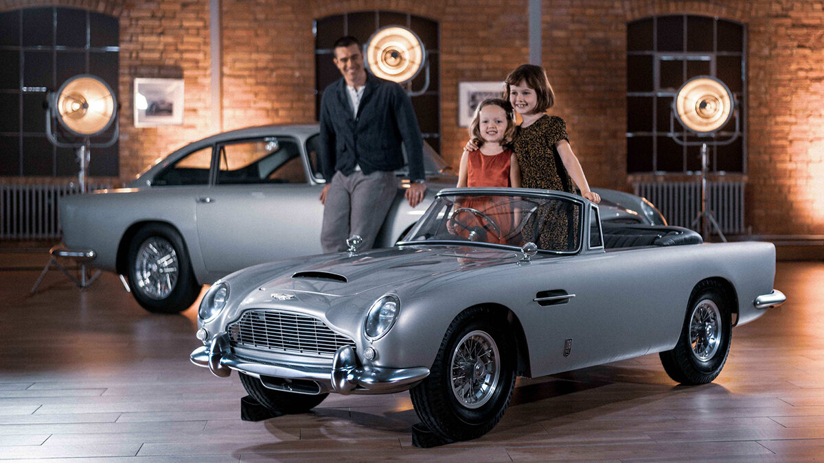 Aston Martin придумал электромобиль DB5  для детей — за 3,5 миллиона рублей
