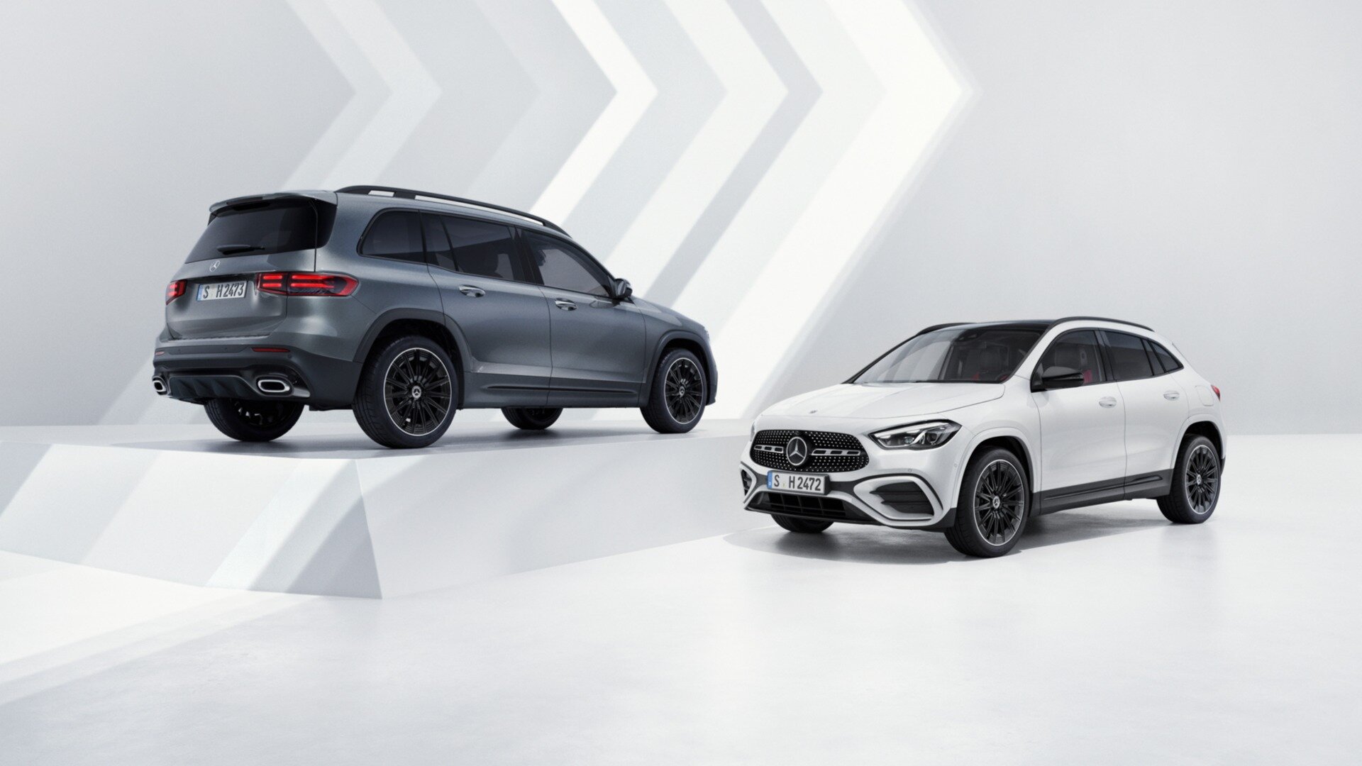 Представлены обновлённые Mercedes-Benz GLA и GLB: гибриды и ...