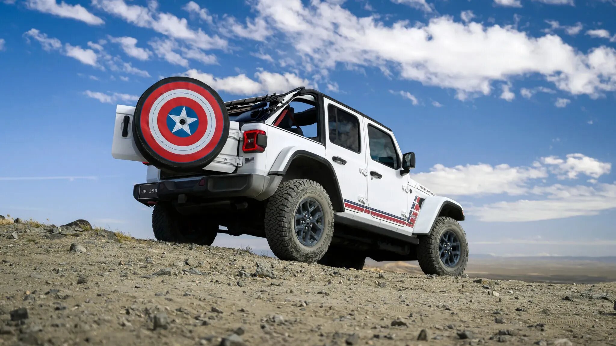 Jeep выпустил Wrangler для Капитана Америки из «Мстителей»