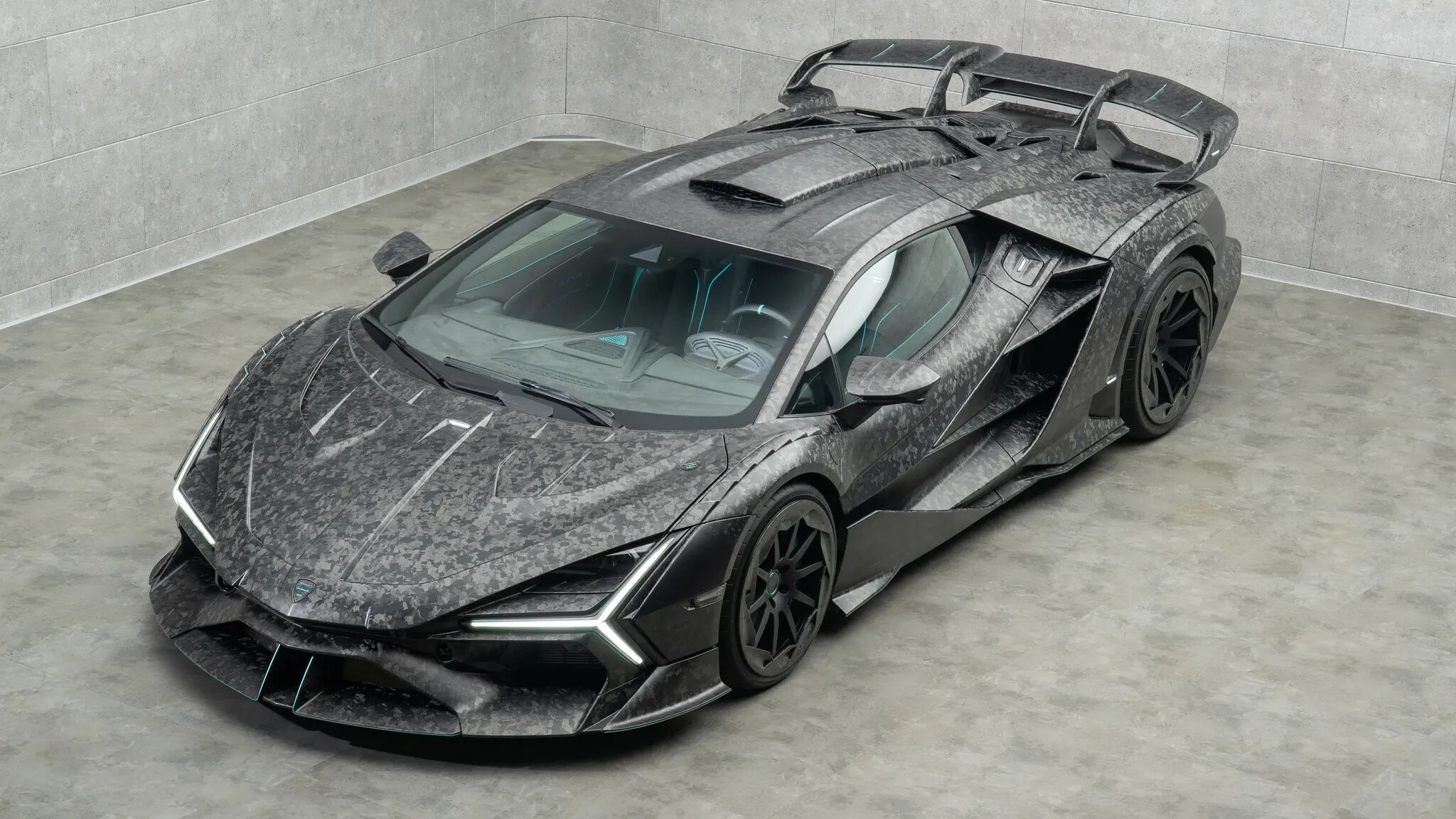 Ателье Mansory превратило Lamborghini Revuelto в экстремальный Carbonado X