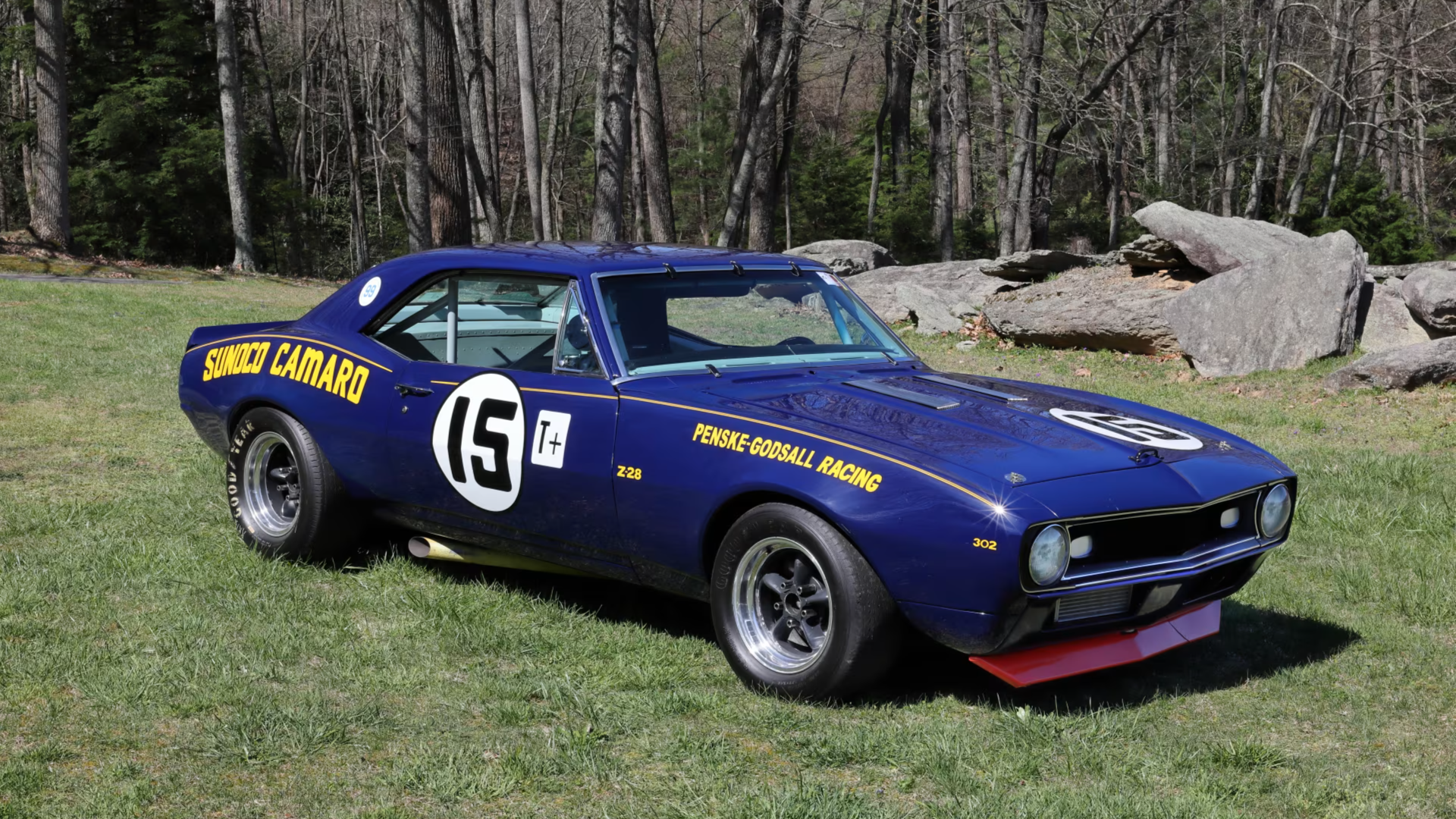 Ранний гоночный Chevrolet Camaro, выигрывавший чемпионат Trans-Am, продадут на аукционе 