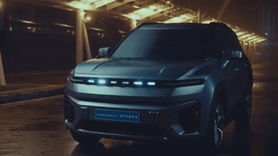 Компания SsangYong рассекретила электрическую версию кроссовера Torres